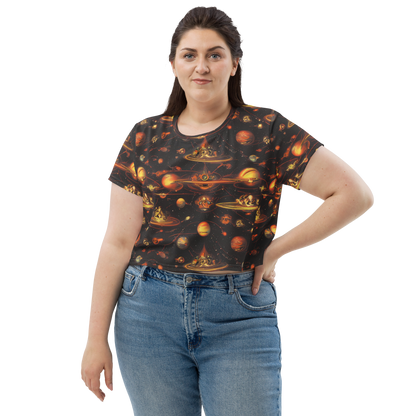 Women's Crop Tee - Murillo Vortex