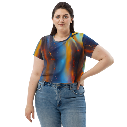 Women's Crop Tee - Pliique Spectrum