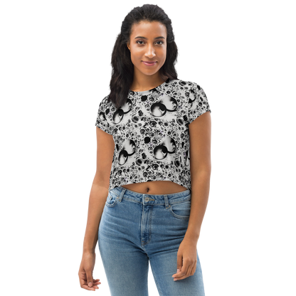 Women's Crop Tee - Crater Swirl