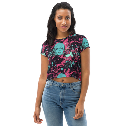 Women's Crop Tee - Spectral Dreamer