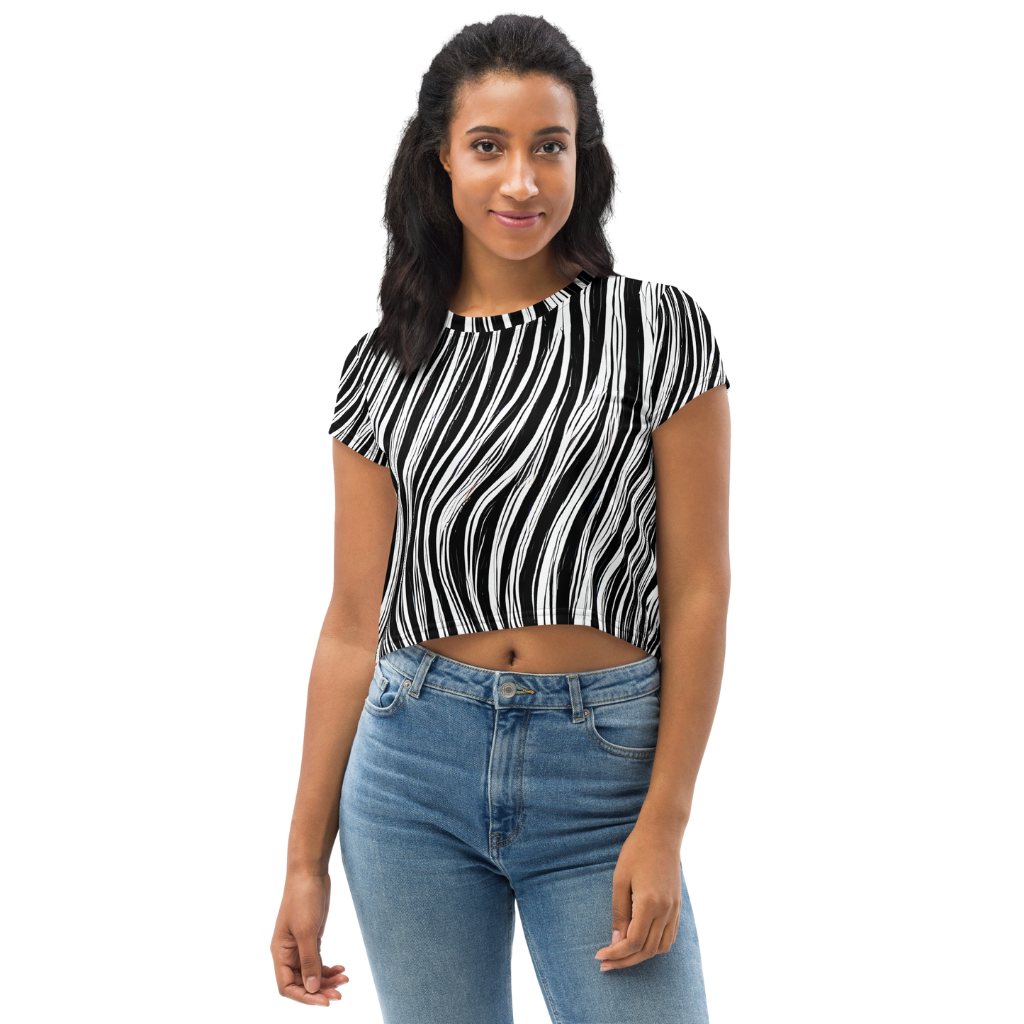 Women's Crop Tee - Weston Waves