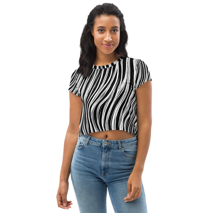 Women's Crop Tee - Weston Waves