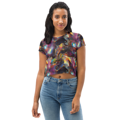 Women's Crop Tee - Cosmic Fusion