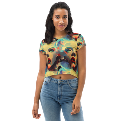 Women's Crop Tee - Astral Reflections