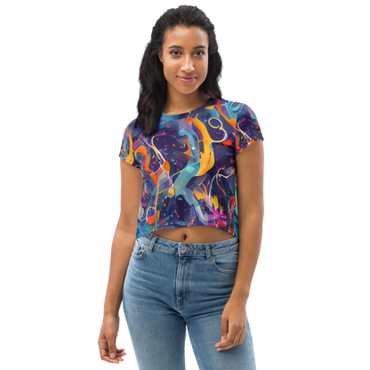 Women's Crop Tee - Brown's Chaos