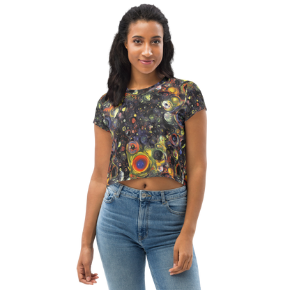 Women's Crop Tee - Stellar Spin