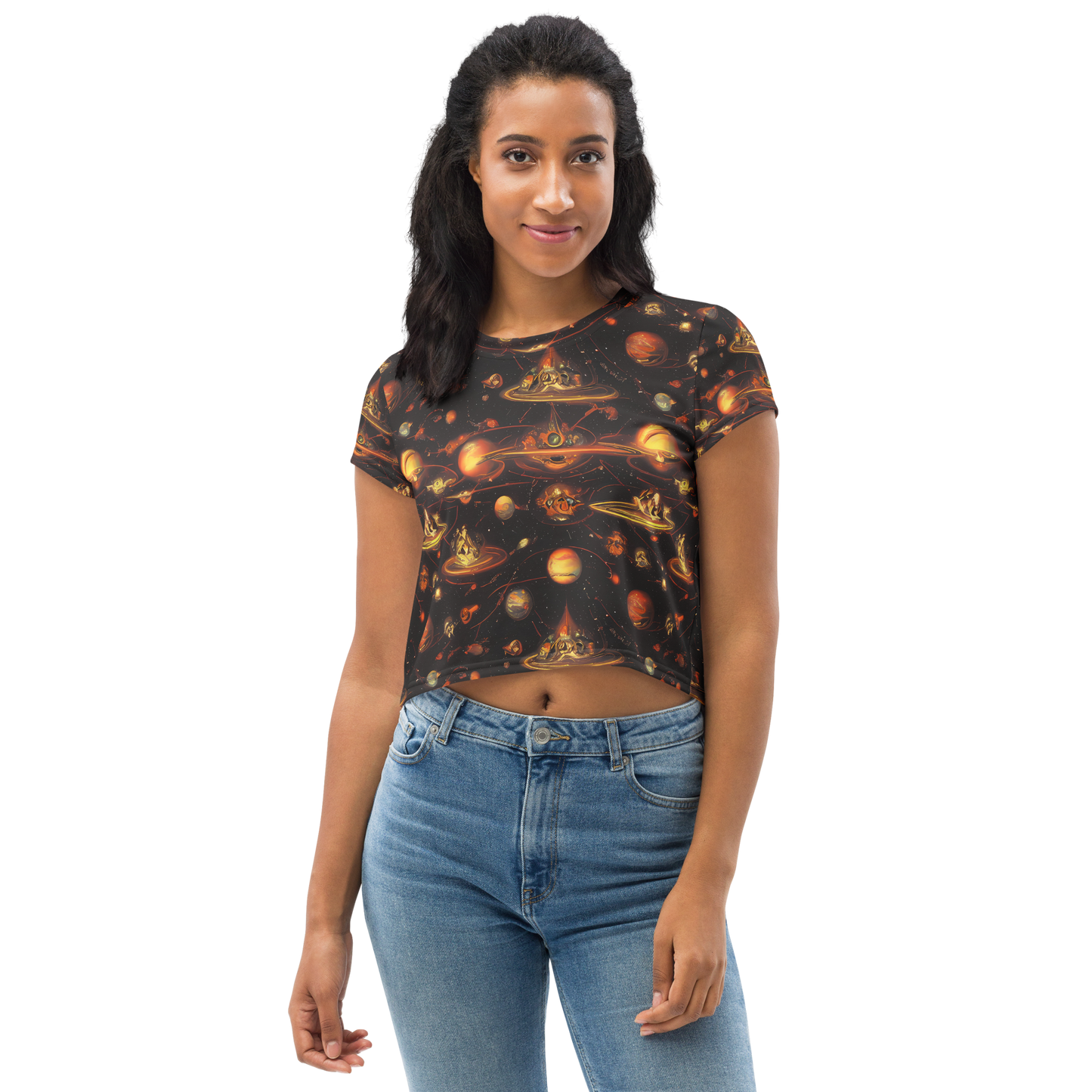 Women's Crop Tee - Murillo Vortex