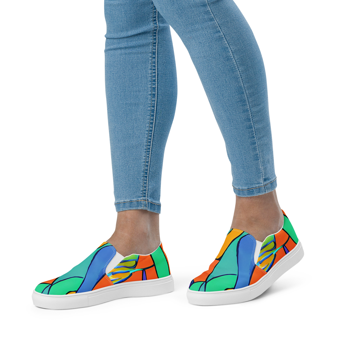 Women's Slip-On Canvas Shoes - Archipenko Dream