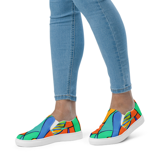 Women's Slip-On Canvas Shoes - Archipenko Dream