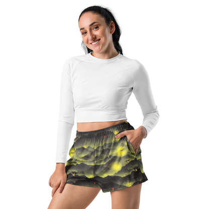 Women’s Athletic Shorts - Spectral Isle