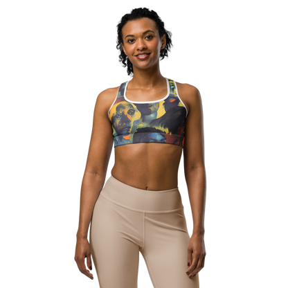 Sports Bra - Vivid Visage