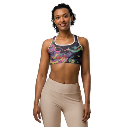 Sports Bra - Psychedelic Drift