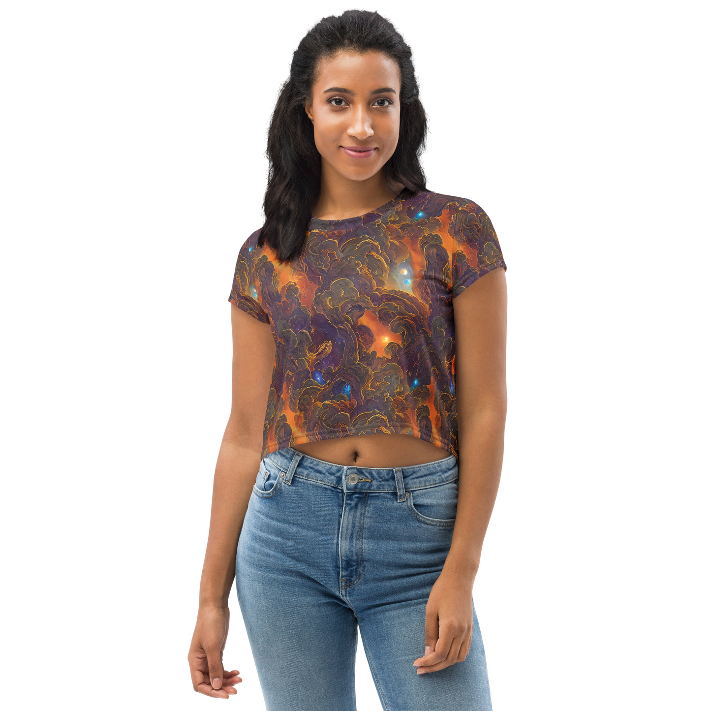 Women's Crop Tee - Pozzo Vortex