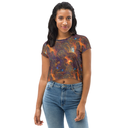 Women's Crop Tee - Pozzo Vortex