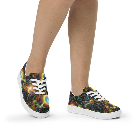 Women's Lace-Up Canvas Shoes - Ferez Vortex