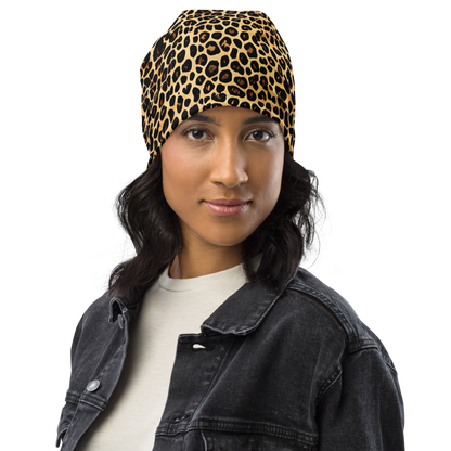 Beanie - Cheetah Mosaic