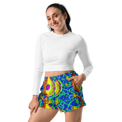 Women’s Athletic Shorts - Sprawling Spectacle