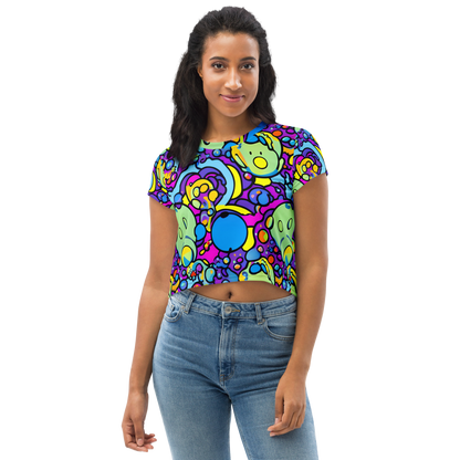 Women's Crop Tee - Enchanted Orbs