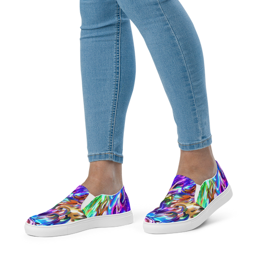 Women's Slip-On Canvas Shoes - Faini Whirlwind