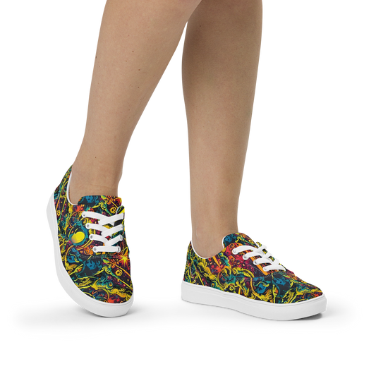 Women's Lace-Up Canvas Shoes - Gogos Galaxy