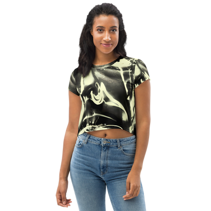 Women's Crop Tee - Visionary Flux