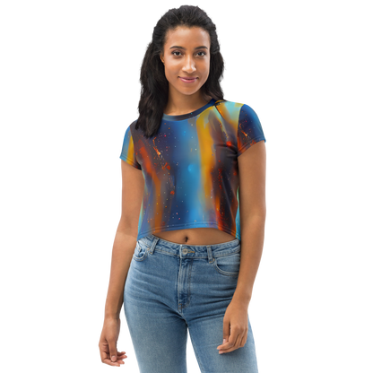 Women's Crop Tee - Pliique Spectrum