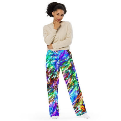 Wide-Leg Pants - Faini Whirlwind