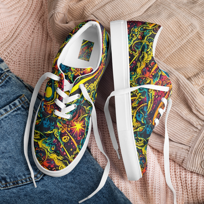 Women's Lace-Up Canvas Shoes - Gogos Galaxy