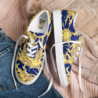 Women's Lace-Up Canvas Shoes - Celestial Ridge