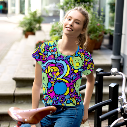 Women's Crop Tee - Enchanted Orbs