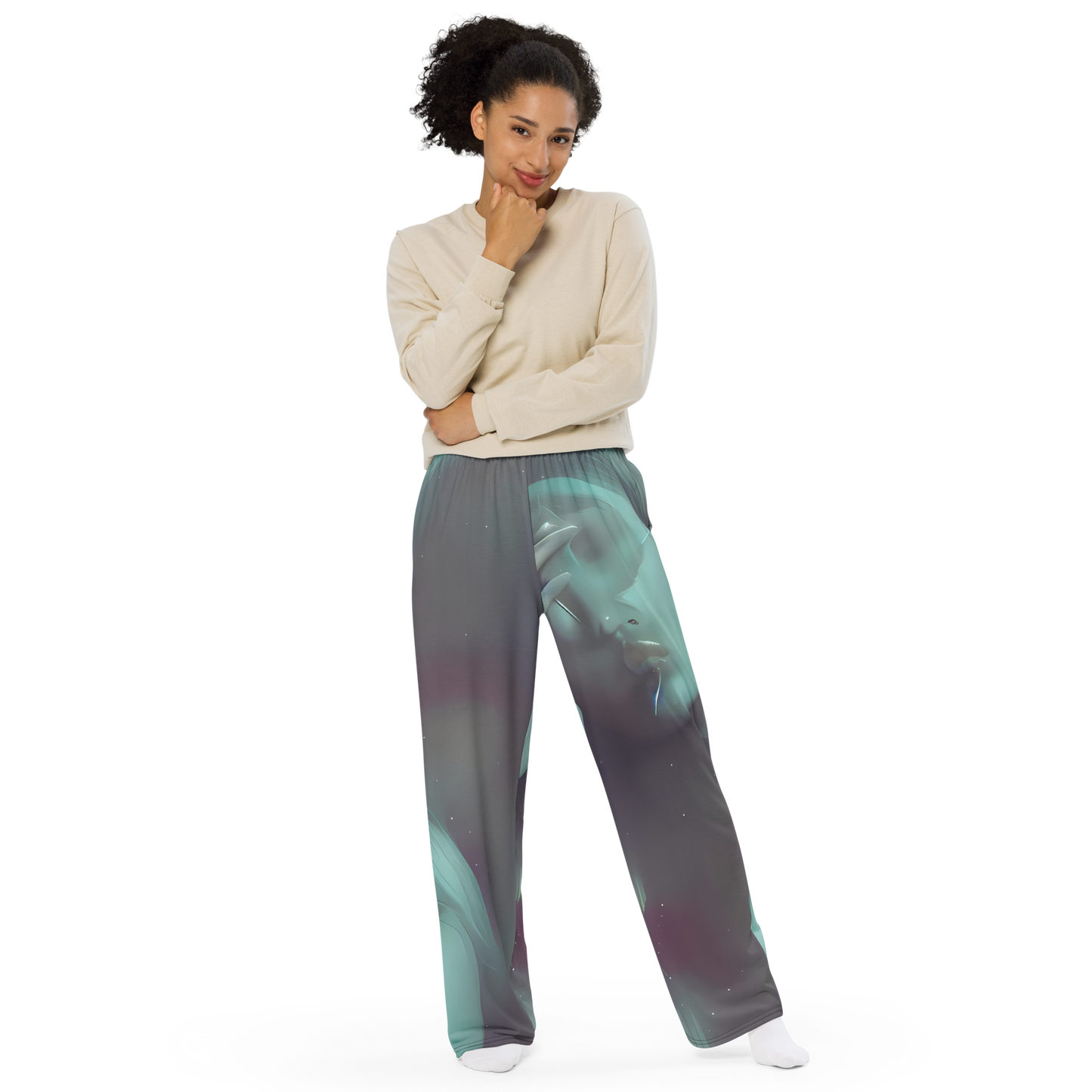 Wide-Leg Pants - Surreal Dreams