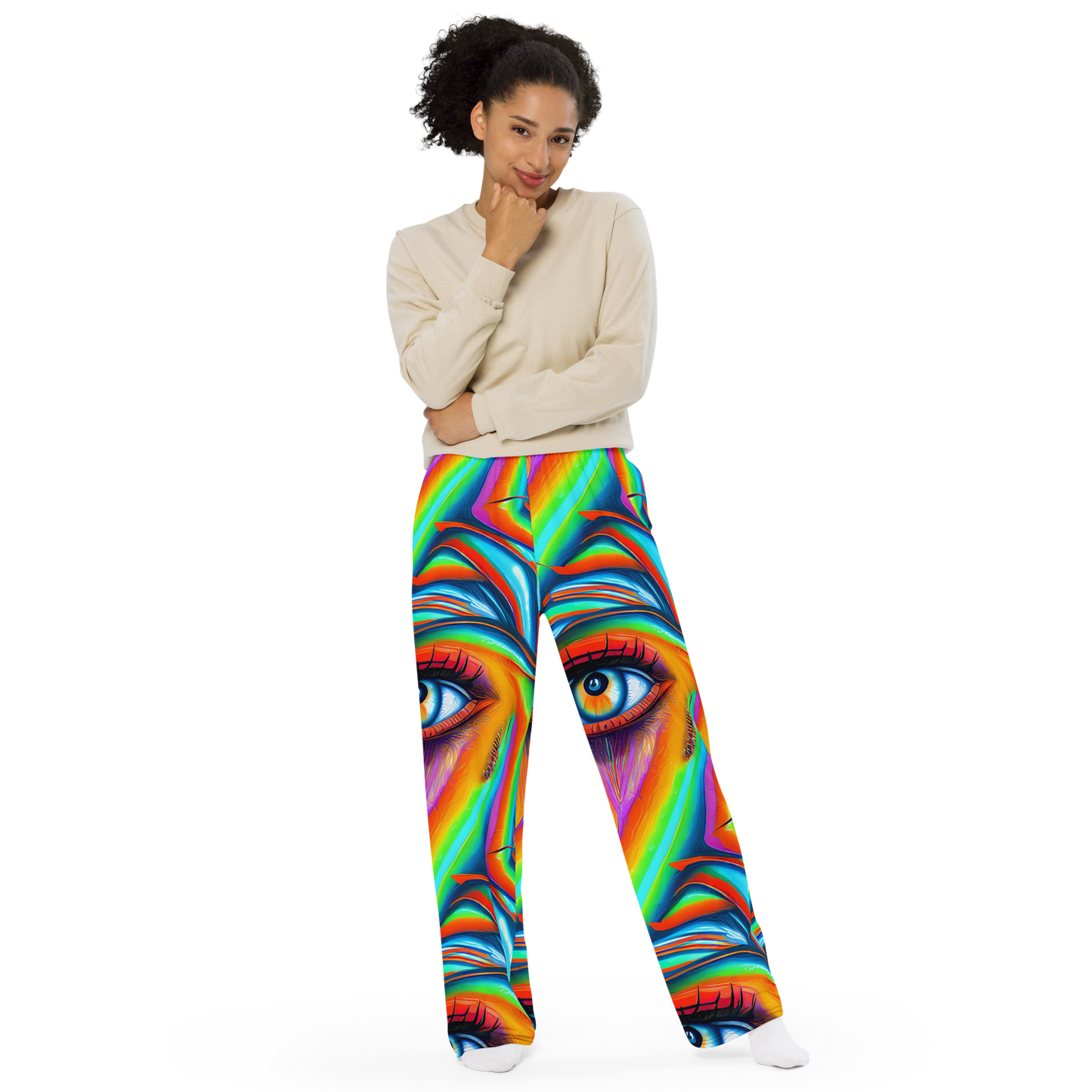 Wide-Leg Pants - Kaleidovisions