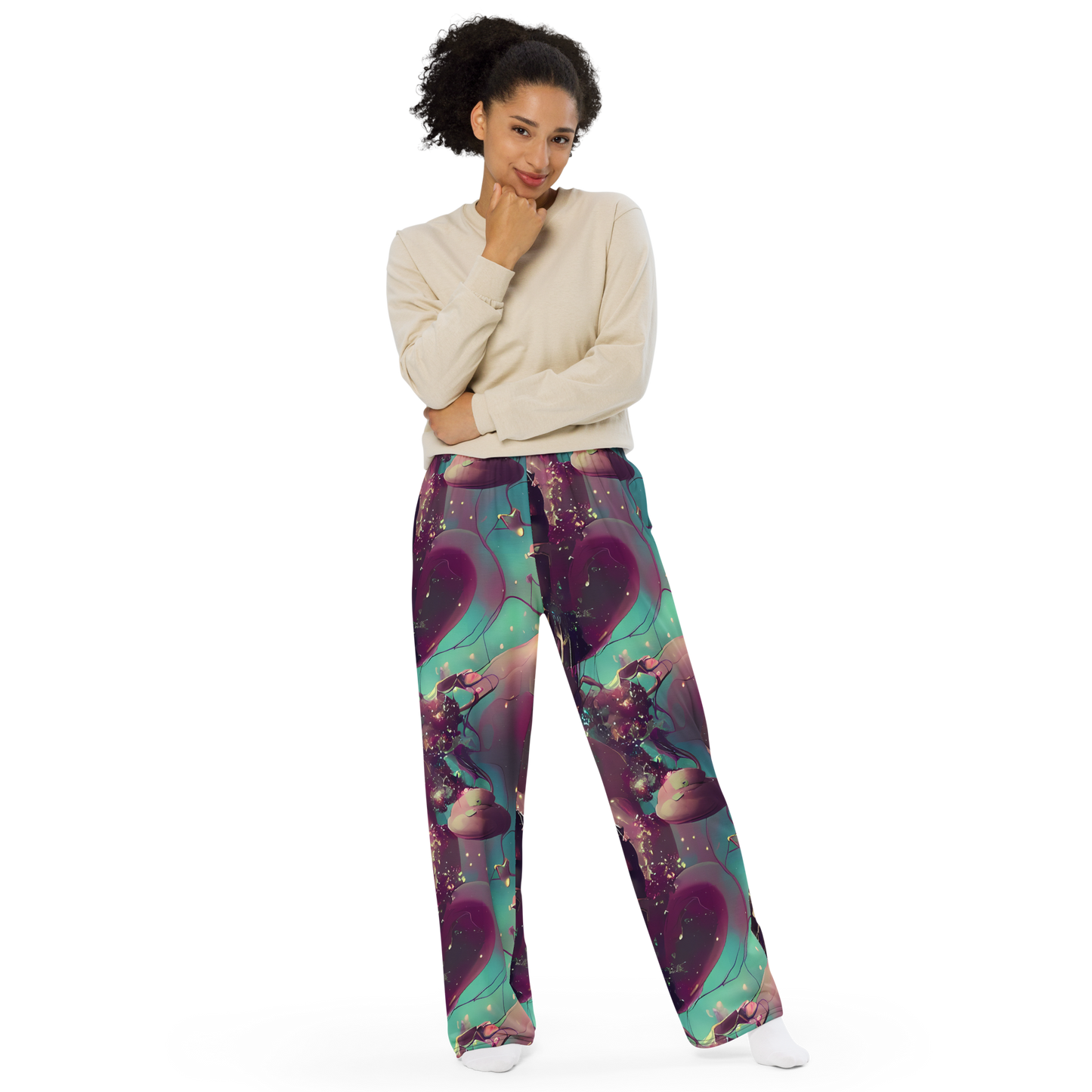 Wide-Leg Pants - Nouveau Galaxy