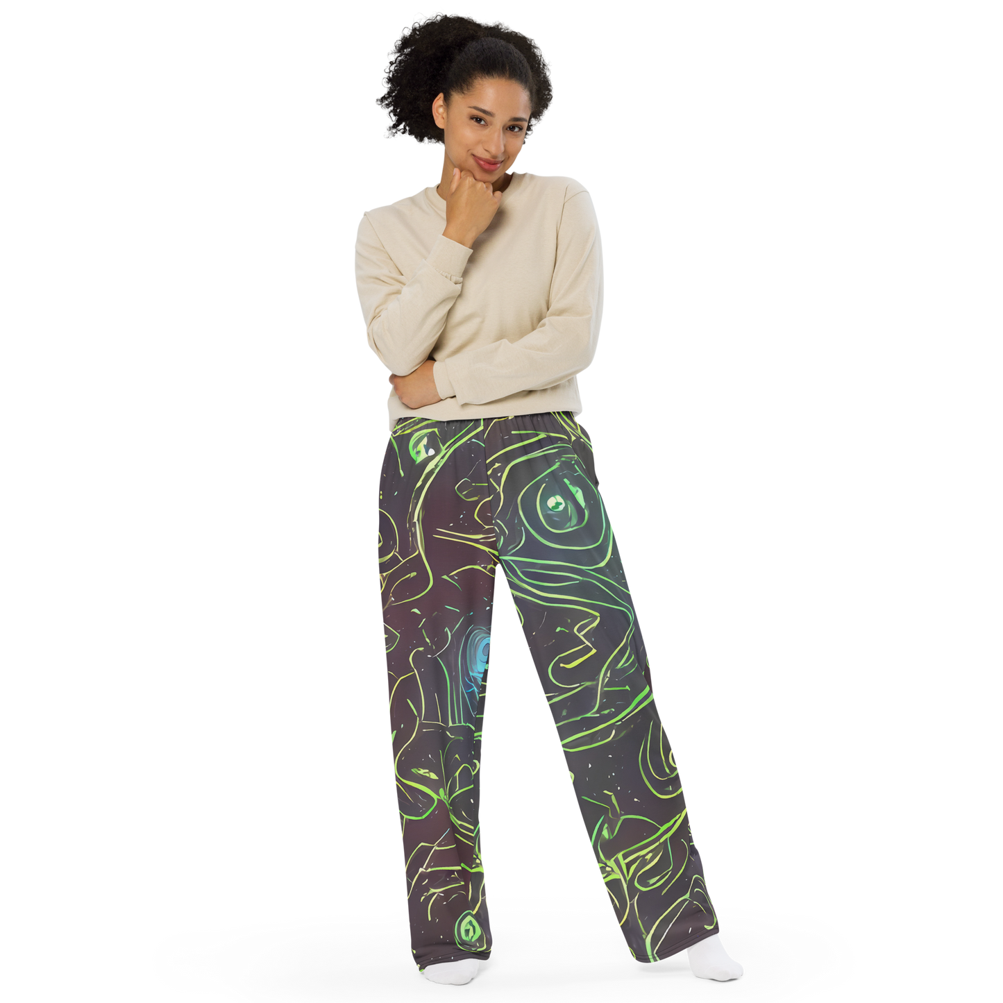 Wide-Leg Pants - Starfield Scrolls