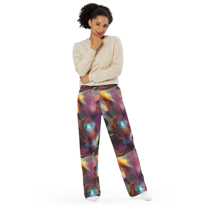 Wide-Leg Pants - Cosmic Fusion