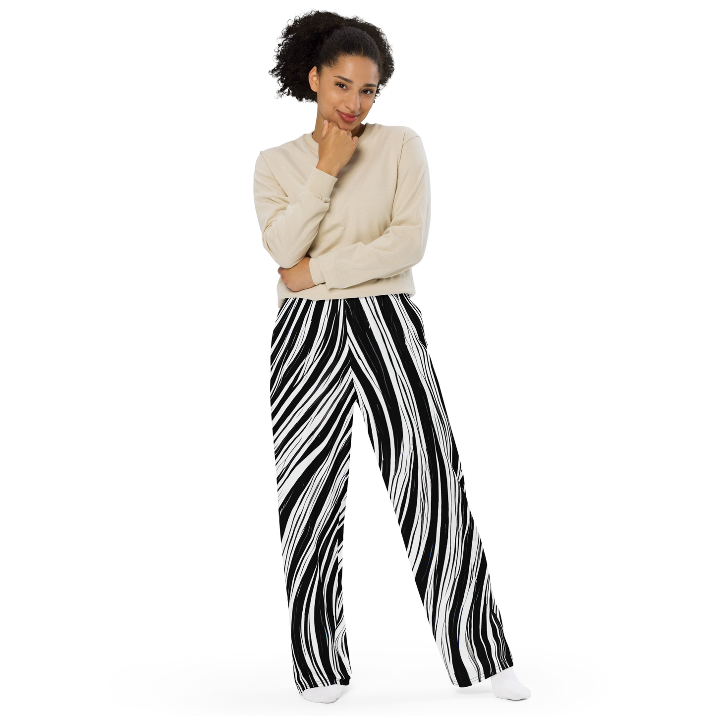 Wide-Leg Pants - Weston Waves