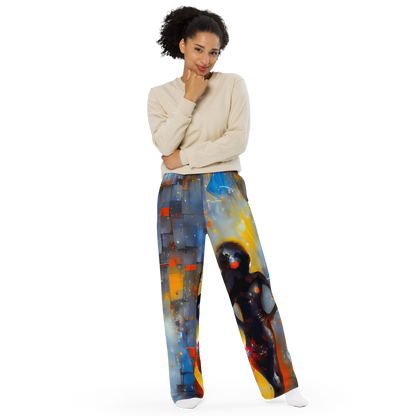 Wide-Leg Pants - Neoblock Fusion