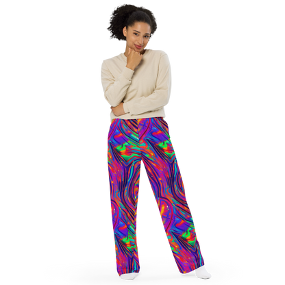 Wide-Leg Pants - Quantum Spiral