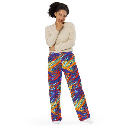 Wide-Leg Pants - Galactic Ember