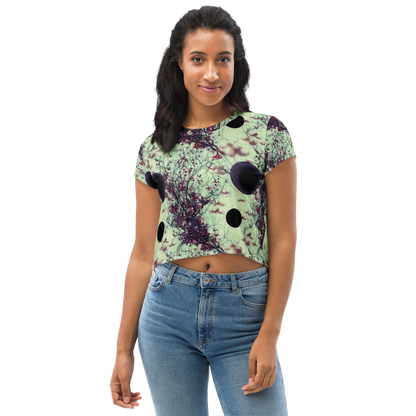 Women's Crop Tee - Celestial Bloom