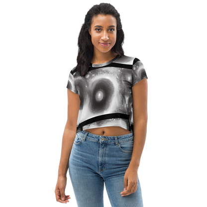 Women's Crop Tee - Arbus Whorls