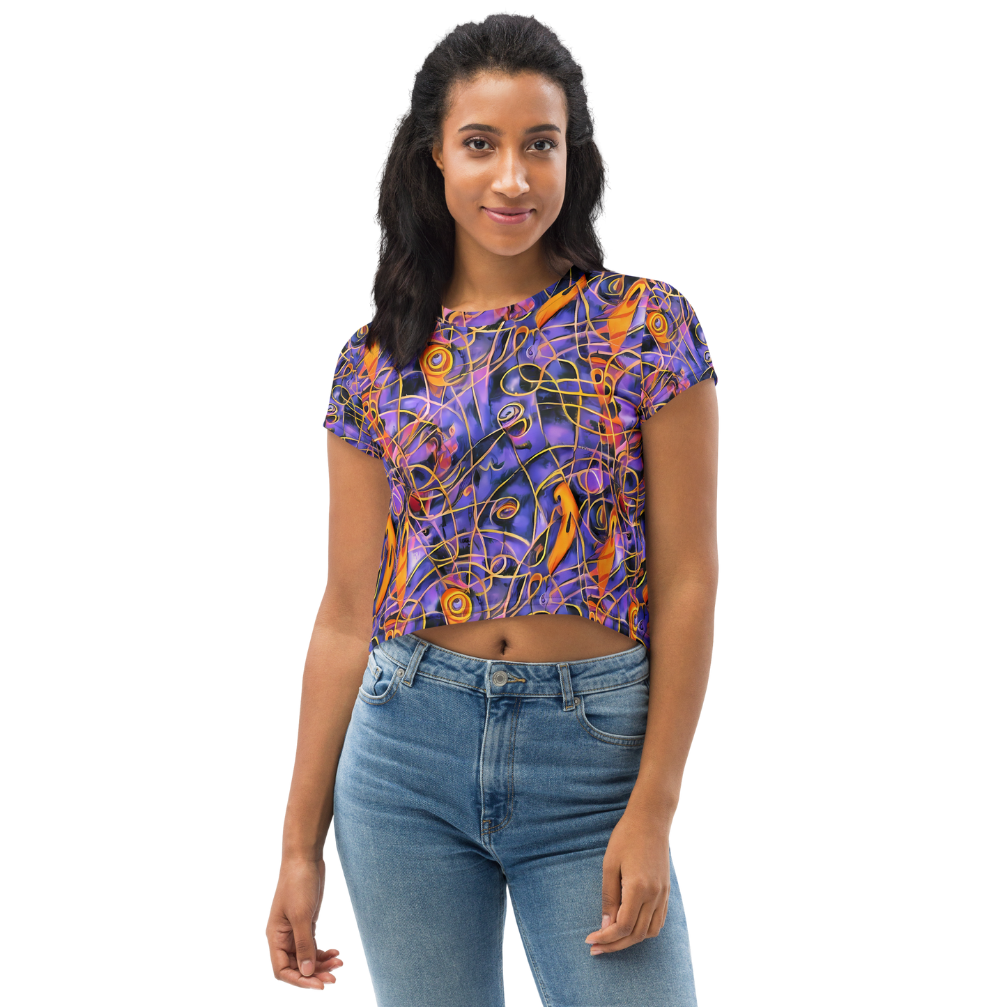 Women's Crop Tee - Bailly's Twist