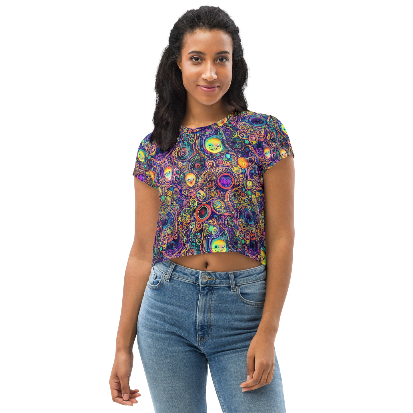 Women's Crop Tee - Jansson's Nebula