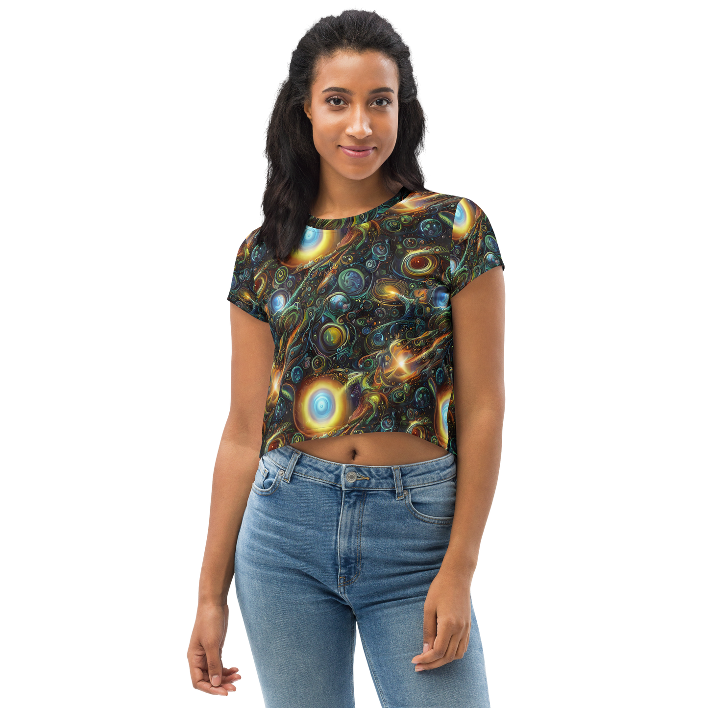 Women's Crop Tee - Ferez Vortex