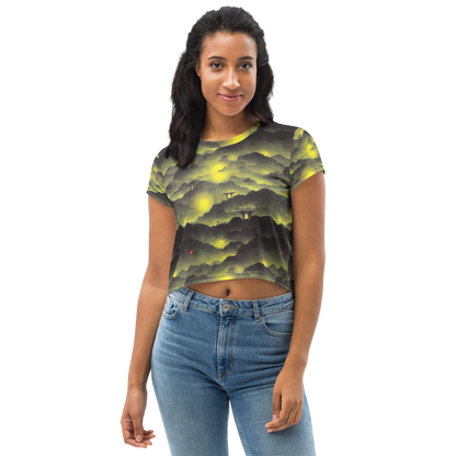 Women's Crop Tee - Spectral Isle