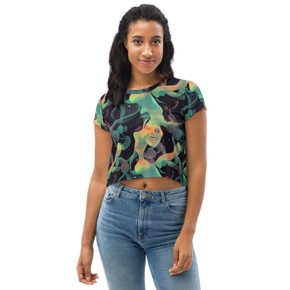 Women's Crop Tee - Astral Rhythms