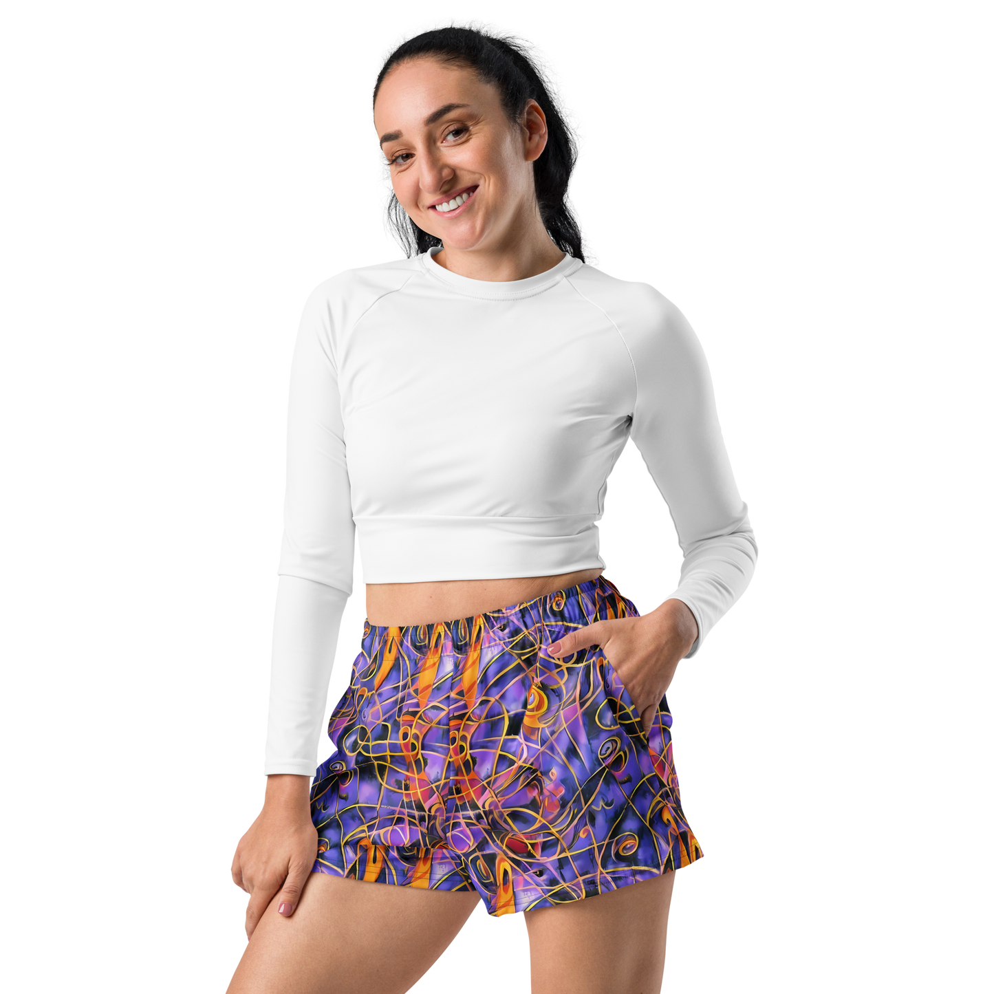 Women’s Athletic Shorts - Bailly's Twist