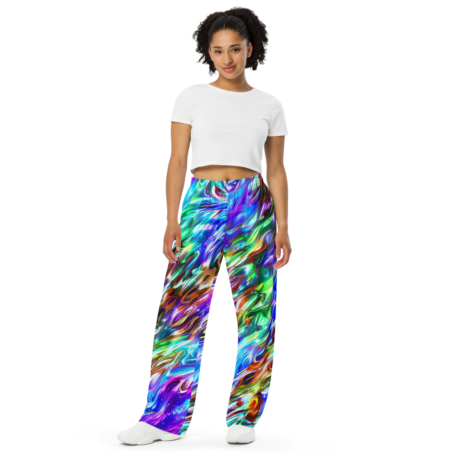 Wide-Leg Pants - Faini Whirlwind