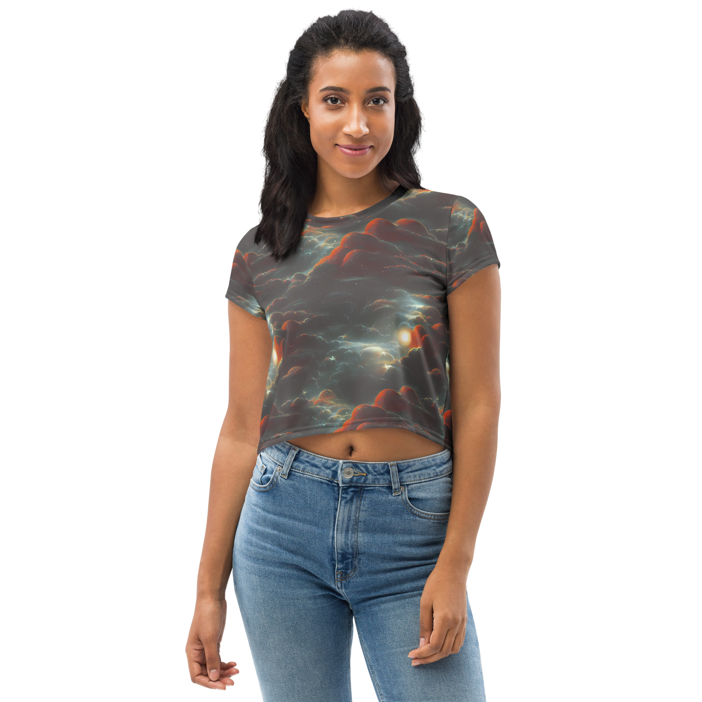 Women's Crop Tee - Stellar Highlands