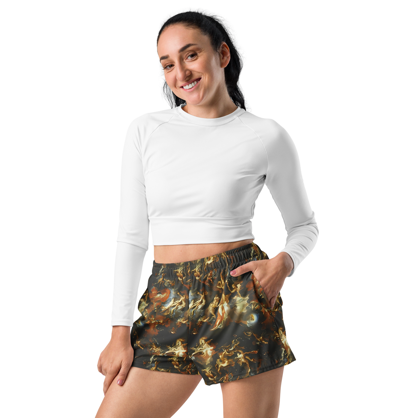 Women’s Athletic Shorts - Van Dyck Vortex